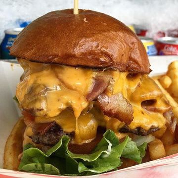 Double Silverlake Burger 
