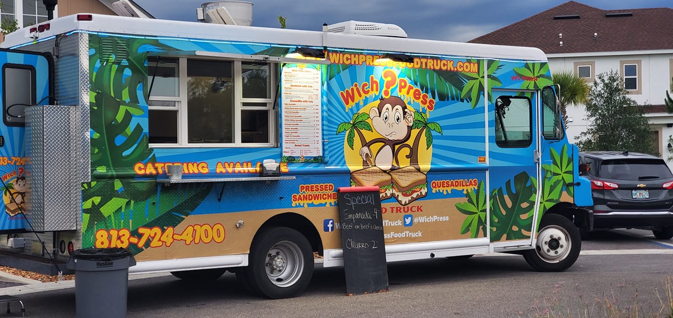 Best Food Trucks Wich Press Food Truck shift on 10/12/2022