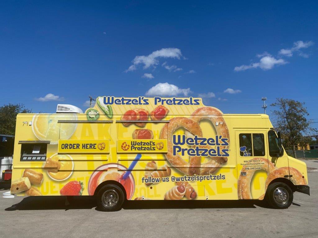 Best Food Trucks Wetzels Pretzels On Wheelz menu