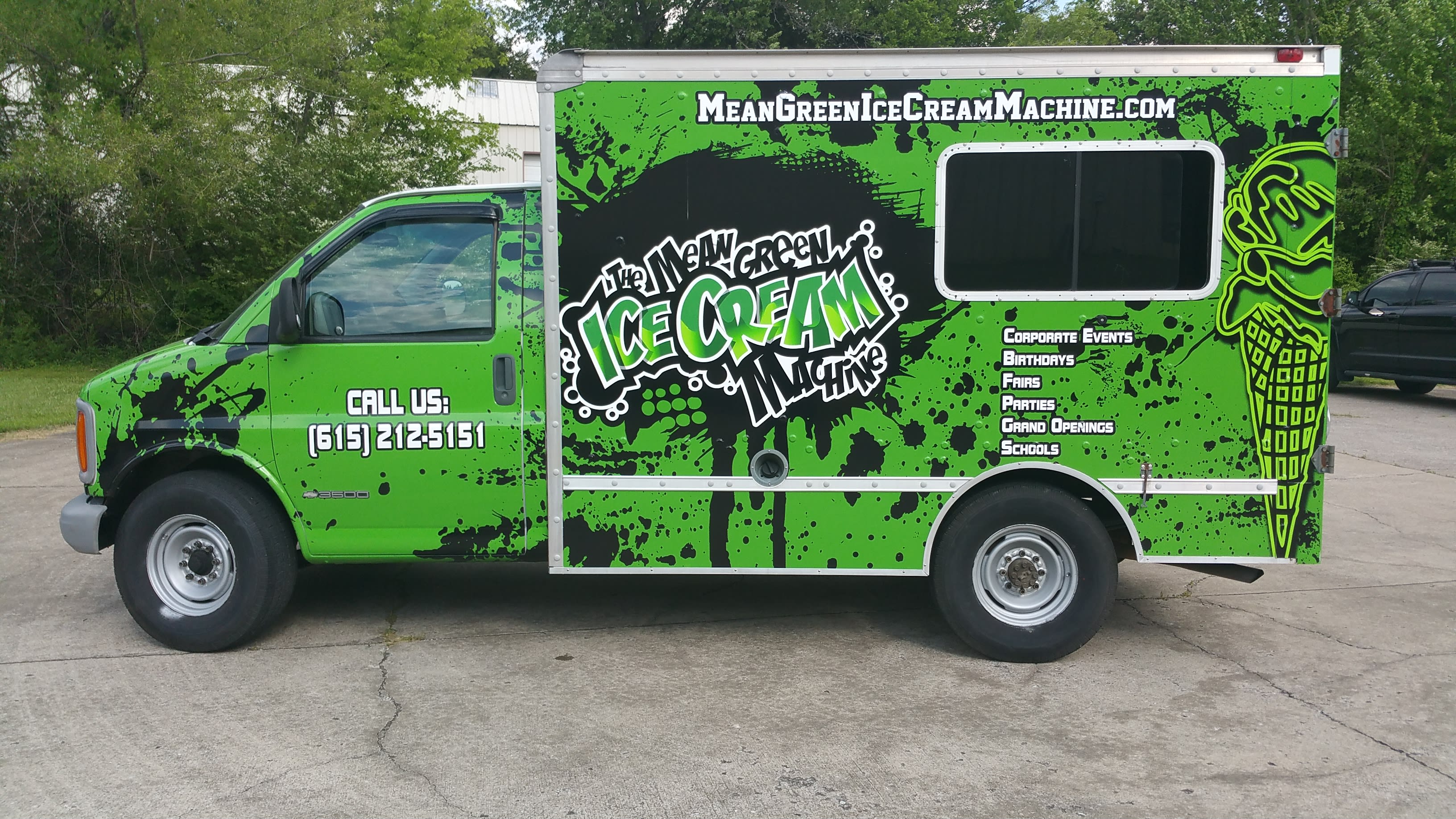 Best Food Trucks Mean Green Ice Cream Machine Nashville Ice Cream