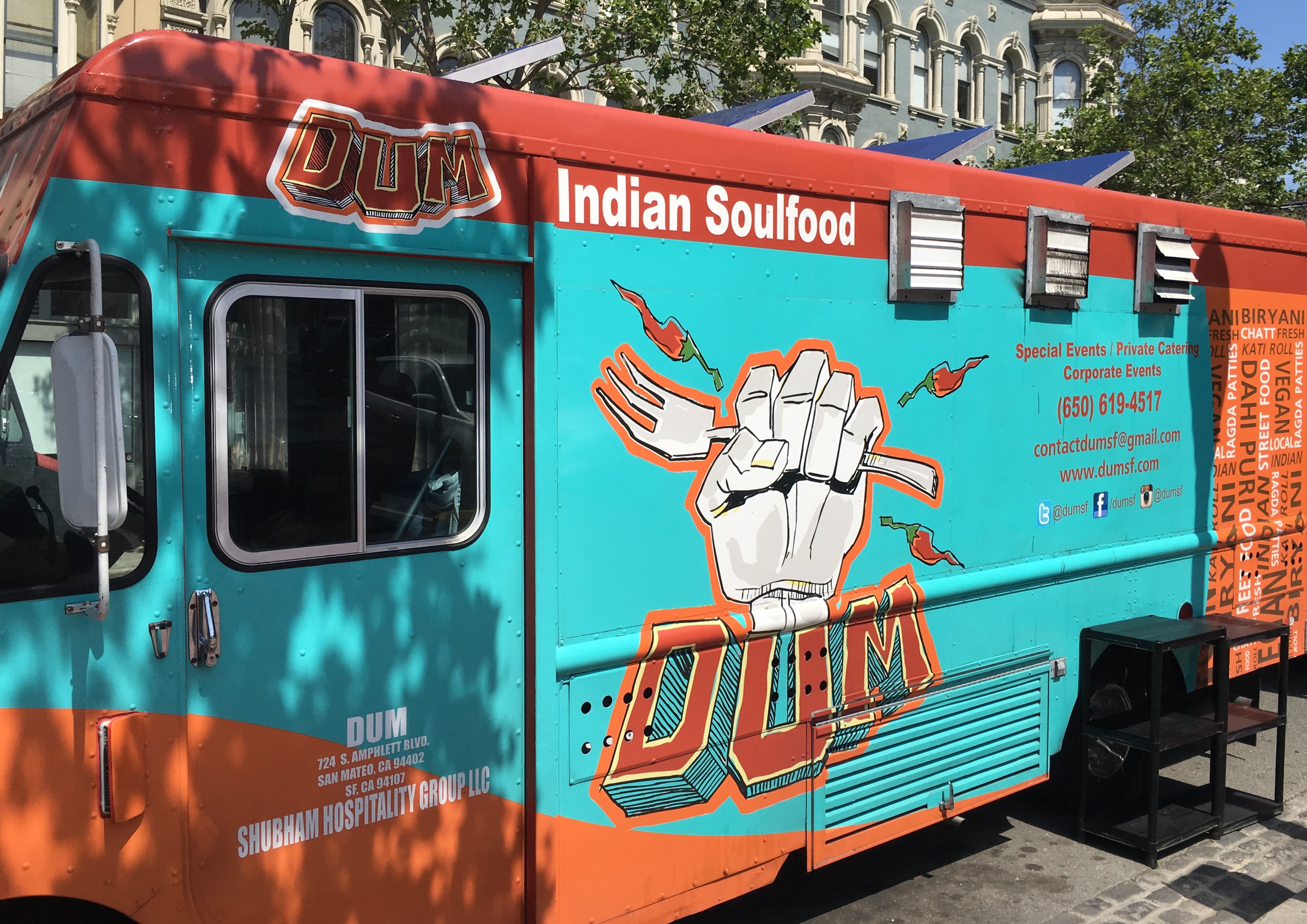 Best Food Trucks DUM Menu