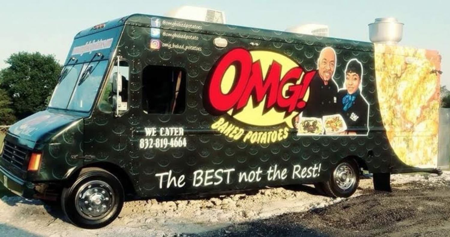 Best Food Trucks OMG Baked Potatoes menu