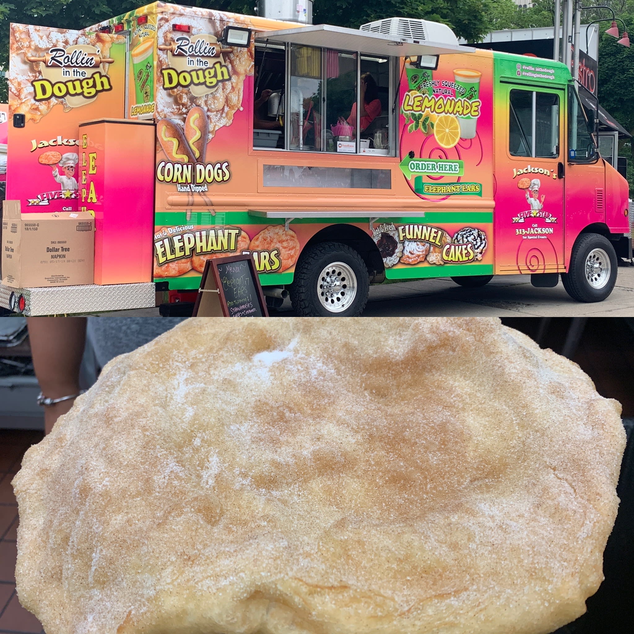 Best Food Trucks Rollin' in the Dough menu