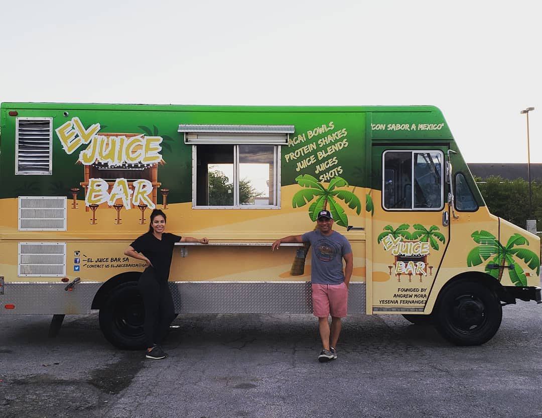 Best Food Trucks El Juice Bar menu