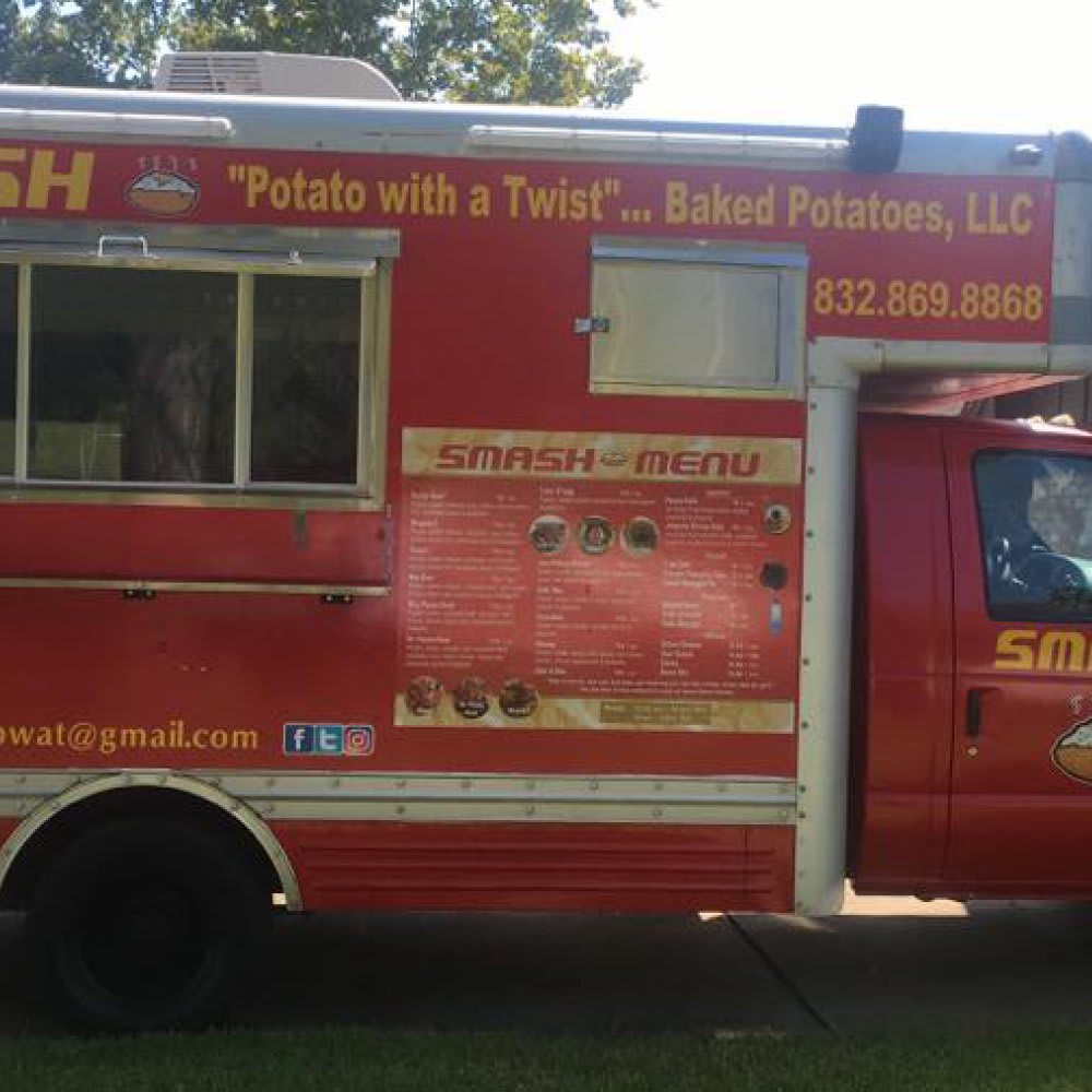 Best Food Trucks SMASH Baked Potatoes menu