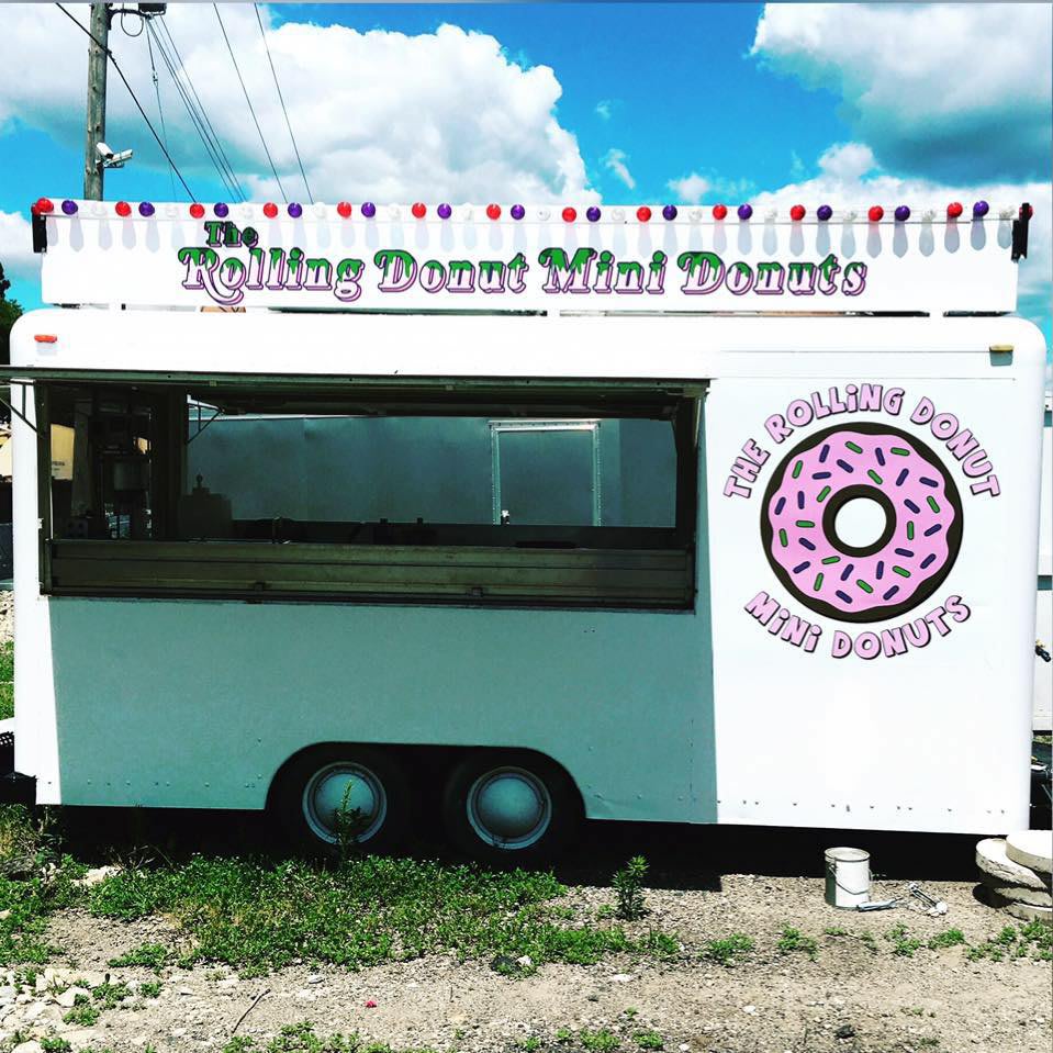 Best Food Trucks The Rolling Donut Mini Donuts menu