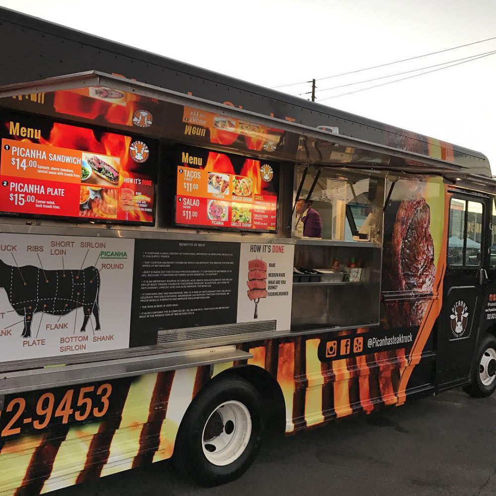Best Food Trucks Picanha Steak Truck menu