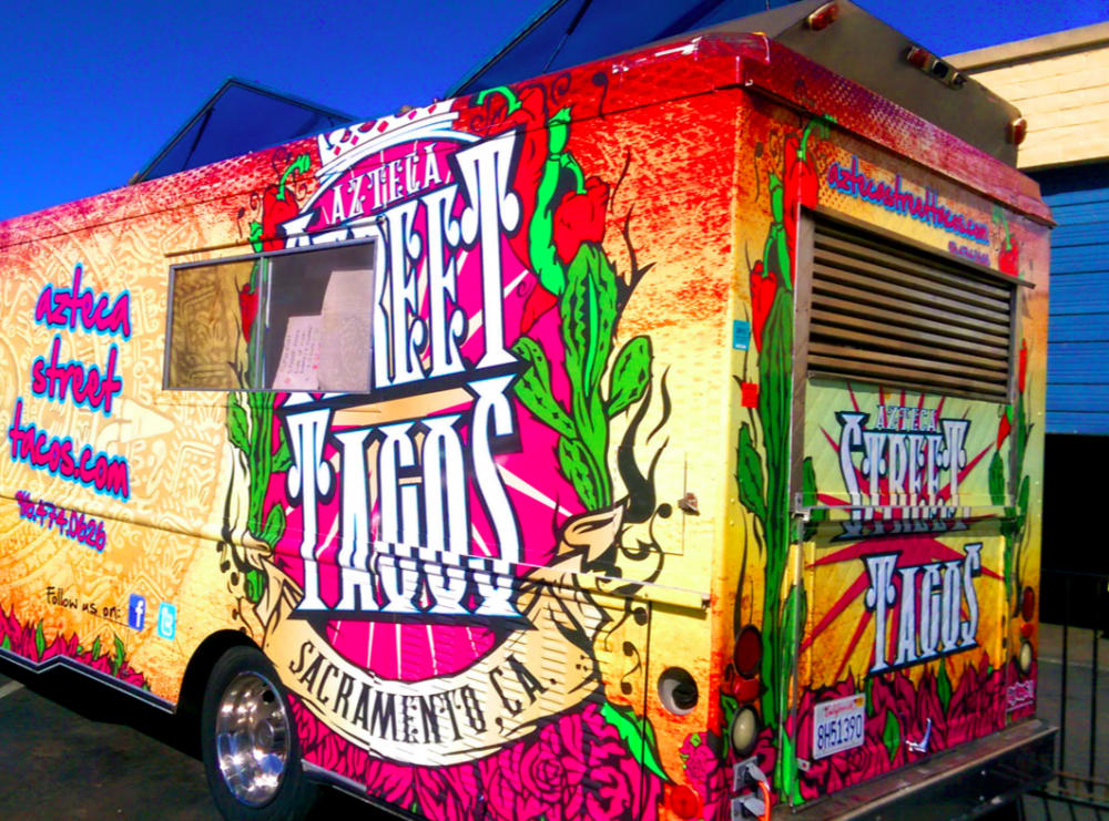 Best Food Trucks Azteca Street Tacos menu