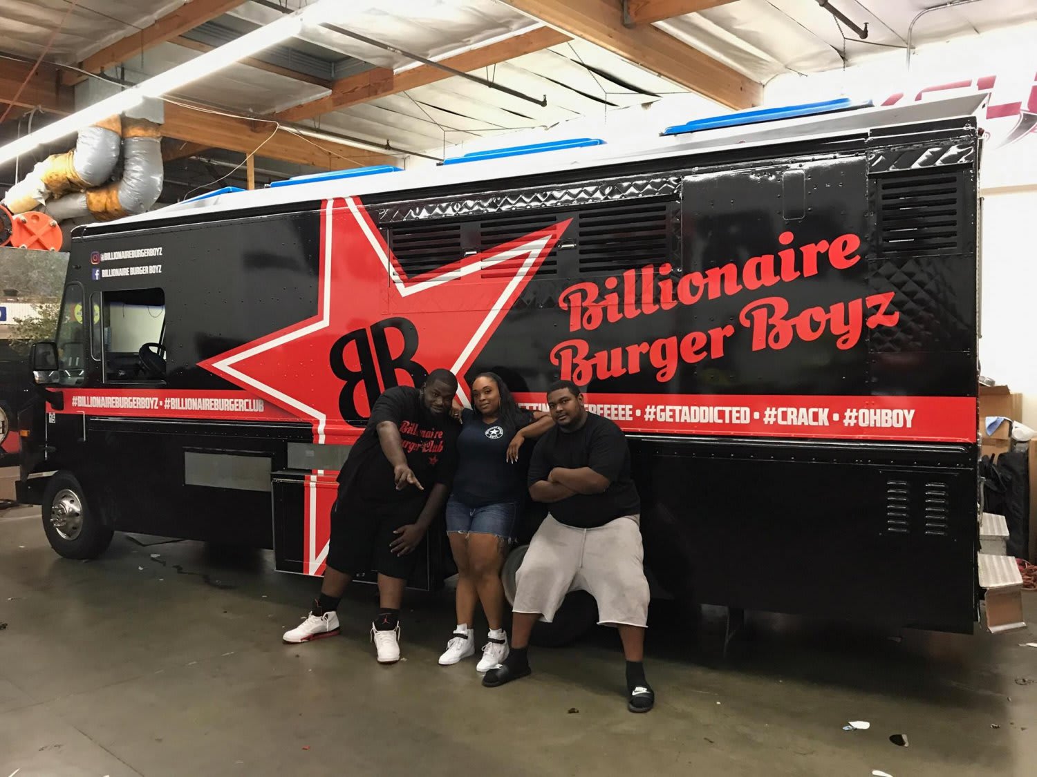 Best Food Trucks Billionaire Burger Boyz menu