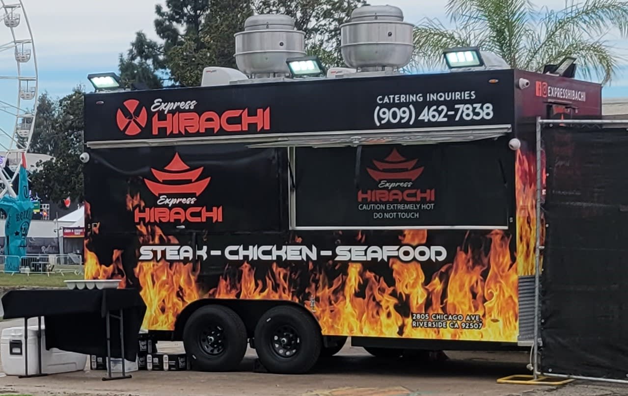 Best Food Trucks Express Hibachi menu