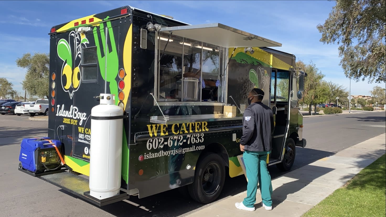 Best Food Trucks Island Boyz jerk spot menu