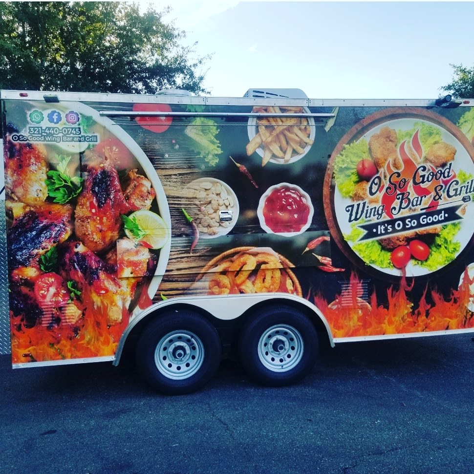 Best Food Trucks O So Good Wing Bar and Grill