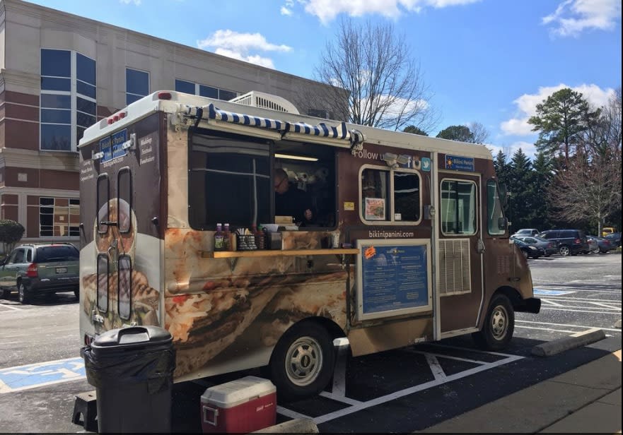 Best Food Trucks Bikini Panini menu