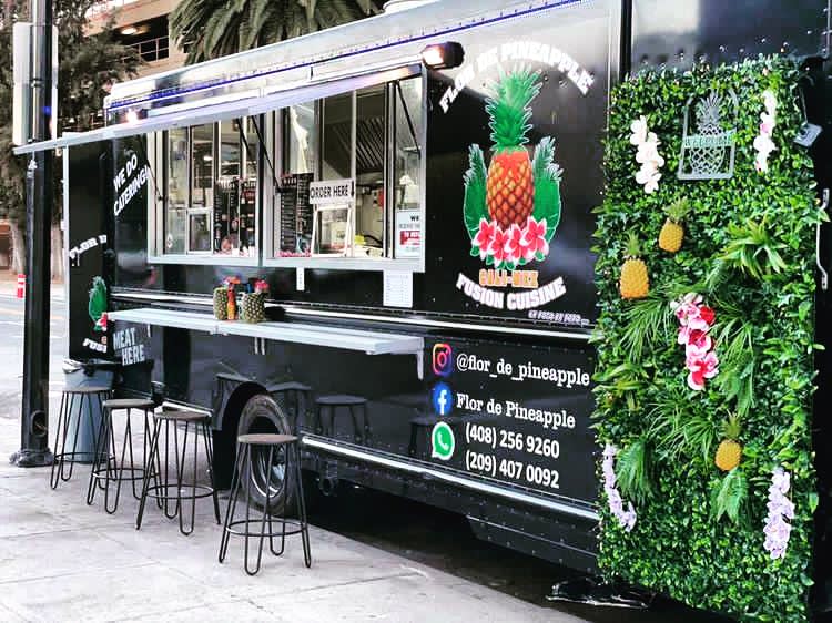 Best Food Trucks Flor De Pineapple menu
