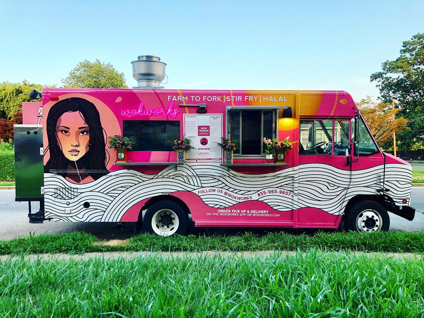 Best Food Trucks Wokworks menu