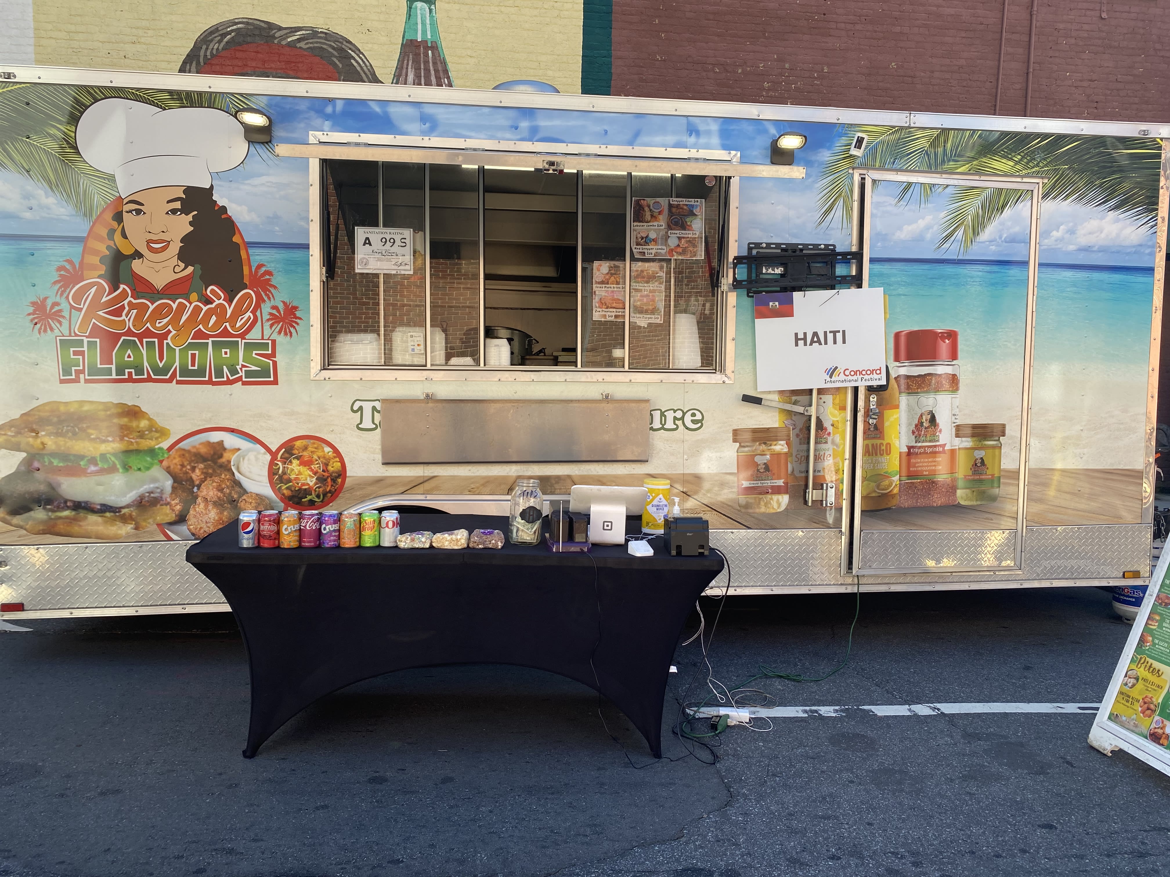 Best Food Trucks Kreyol Flavors menu