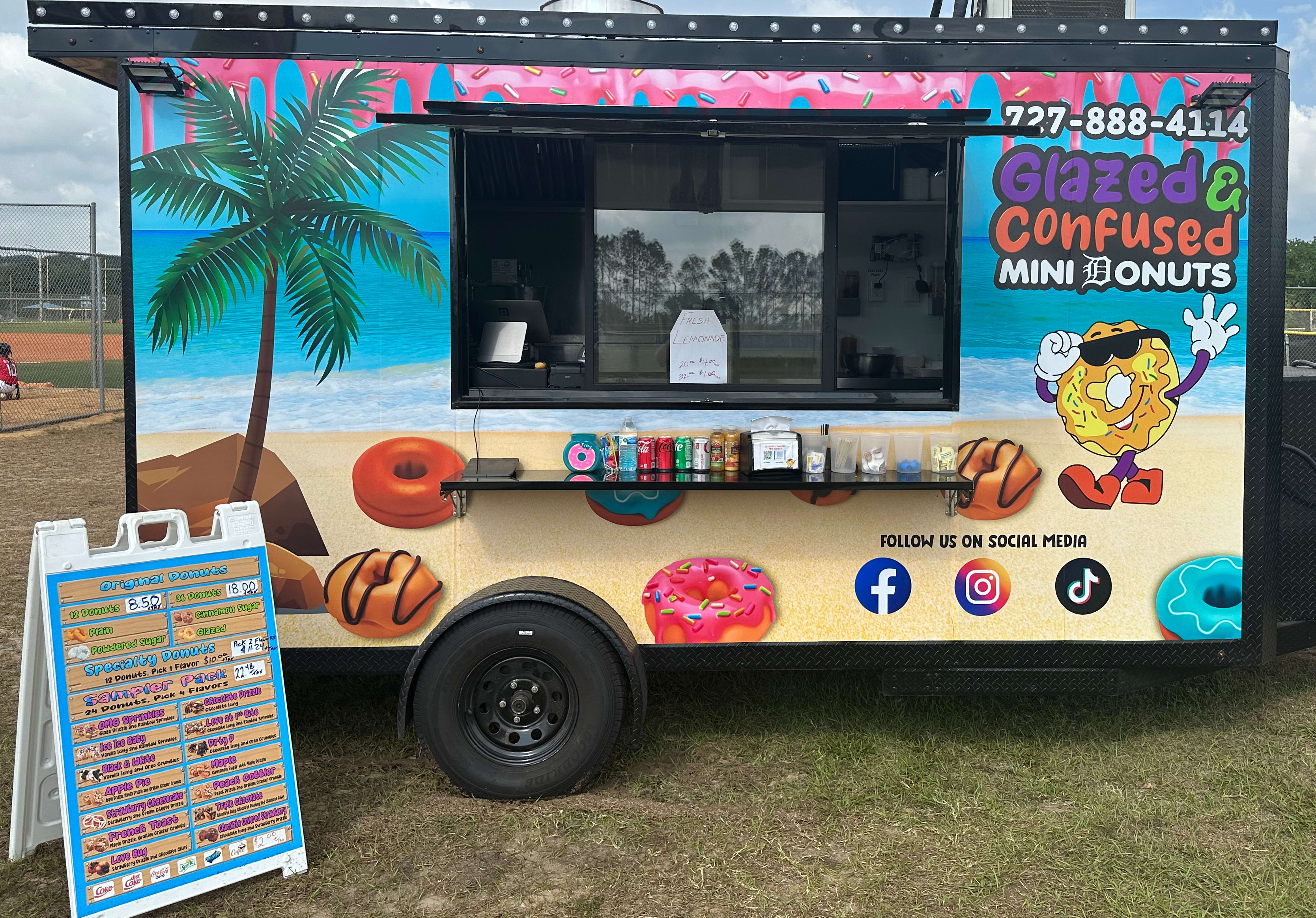 Best Food Trucks | Glazed And Confused Mini Donuts 2 Shift On 6/14/2024