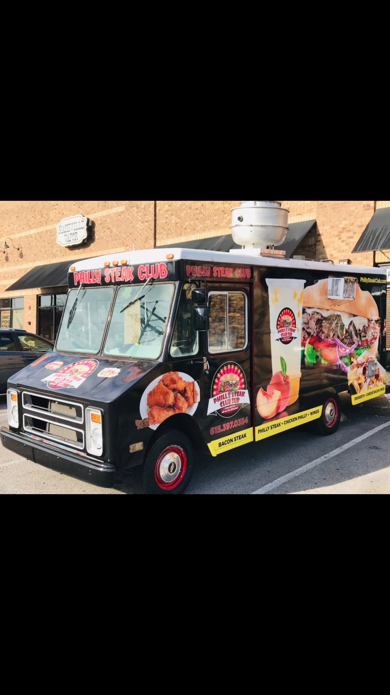 Best Food Trucks Philly steak club sub . menu