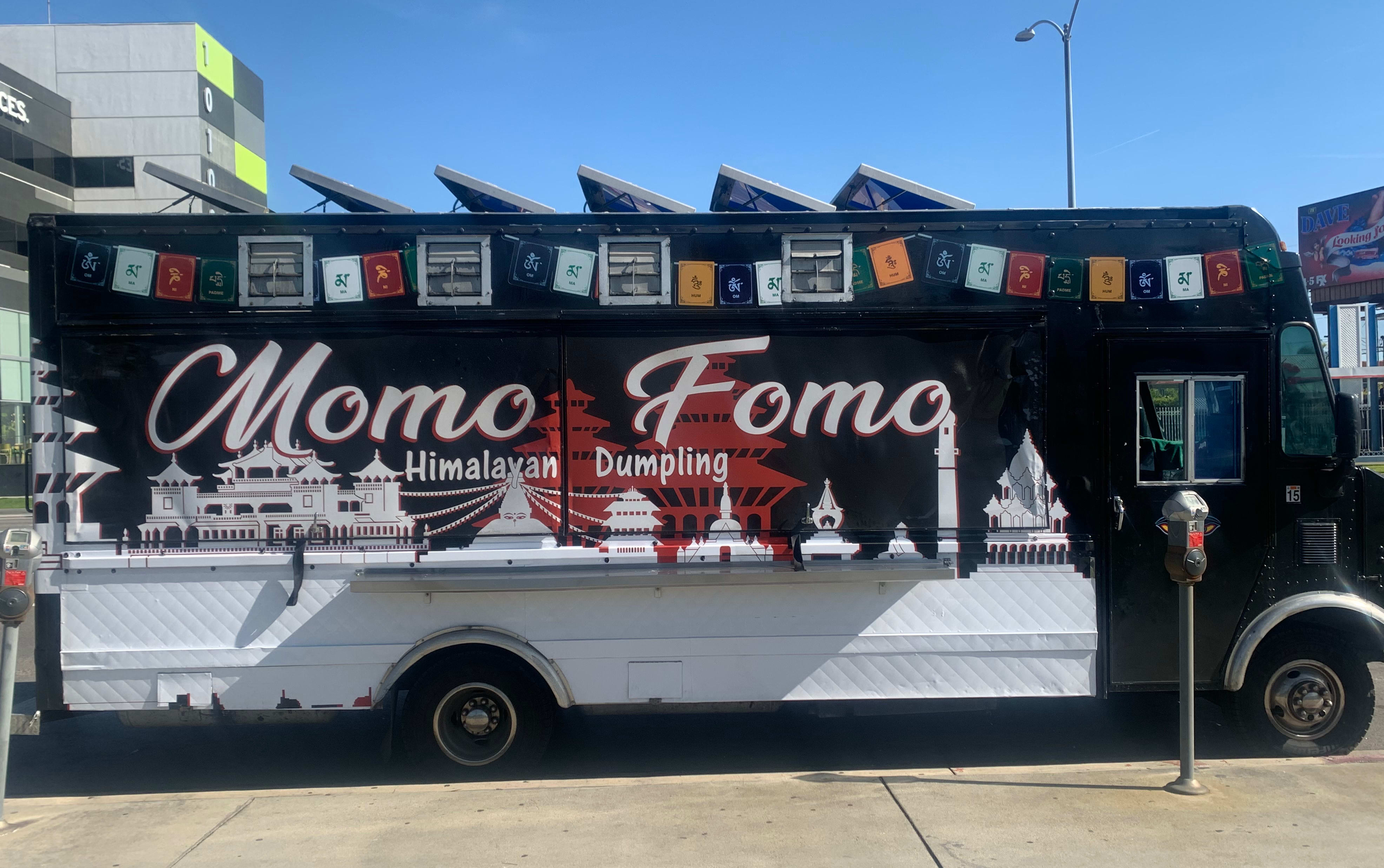 Best Food Trucks Momo fomo menu