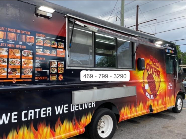 Best Food Trucks Abu Omar Halal Dallas