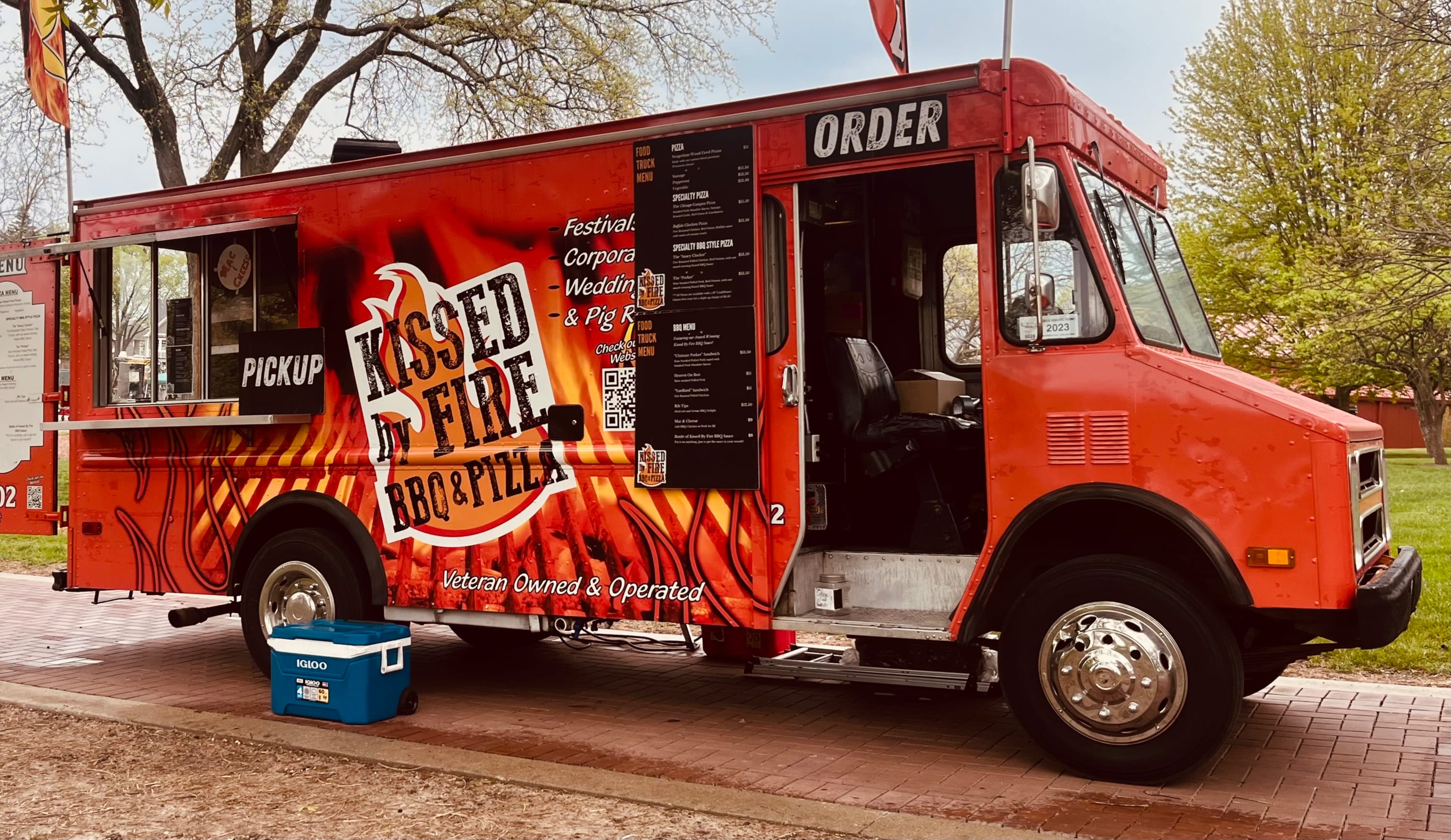Best Food Trucks Kissed By Fire BBQ & Pizza Truck