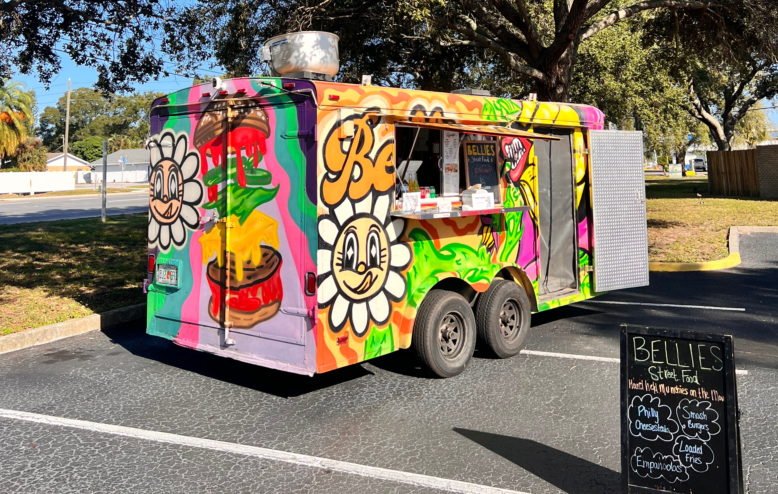 Best Food Trucks | Bellies Street Food - menu