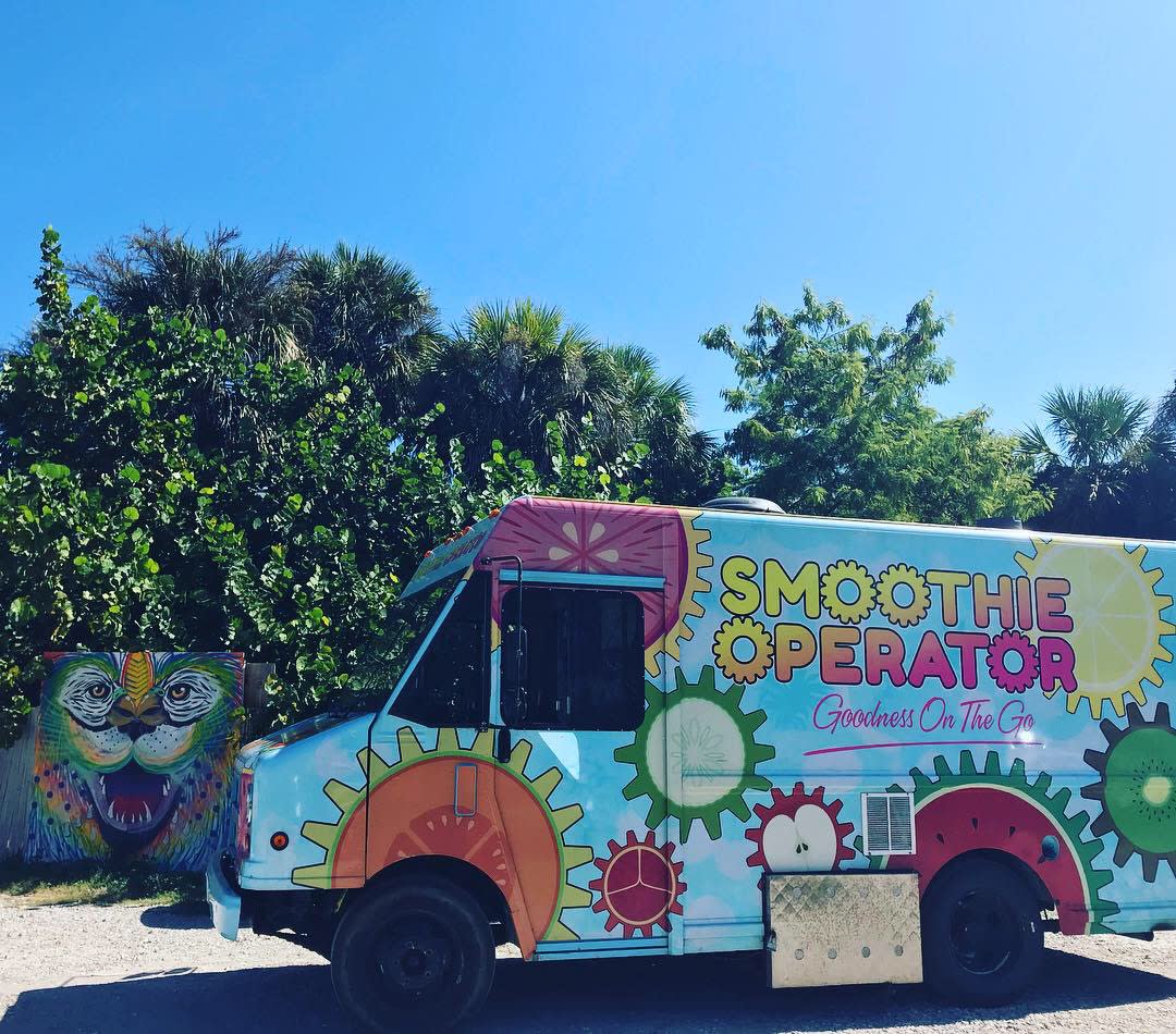 Best Food Trucks Smoothie Operator menu