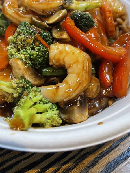 Teriyaki Shrimp & Veggies