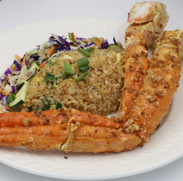 Hibachi King Crab Legs