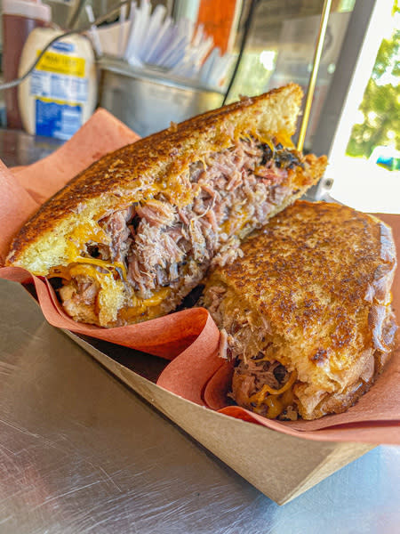 Brisket Grilled Cheese