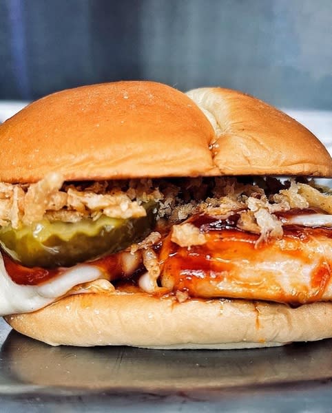 Grilled BBQ Chicken Sandwich 