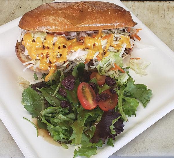 Creol Pork Sandwich