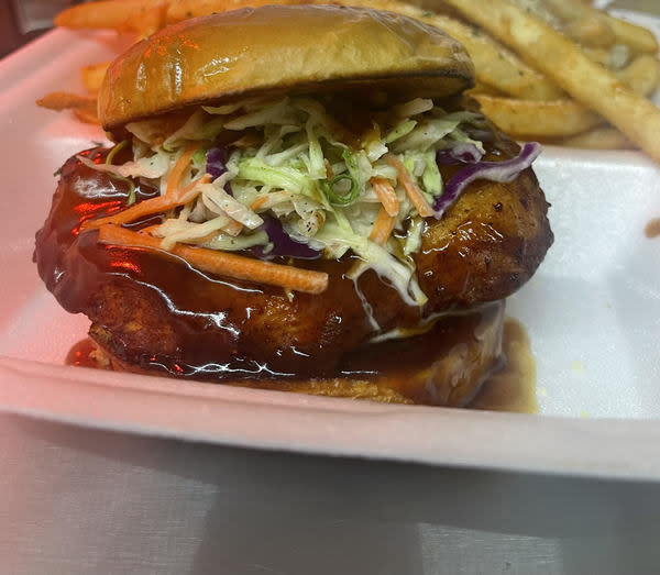 Korean BBQ Chicken Sandwich