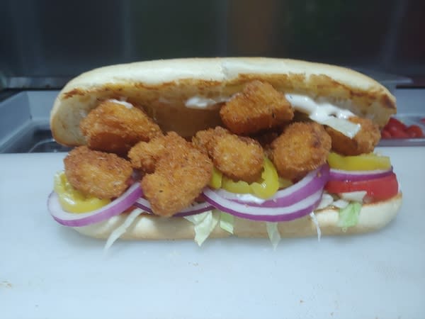 Cajun Shrimp Po' Boy