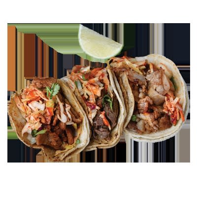 Trio Korean BBQ Tacos