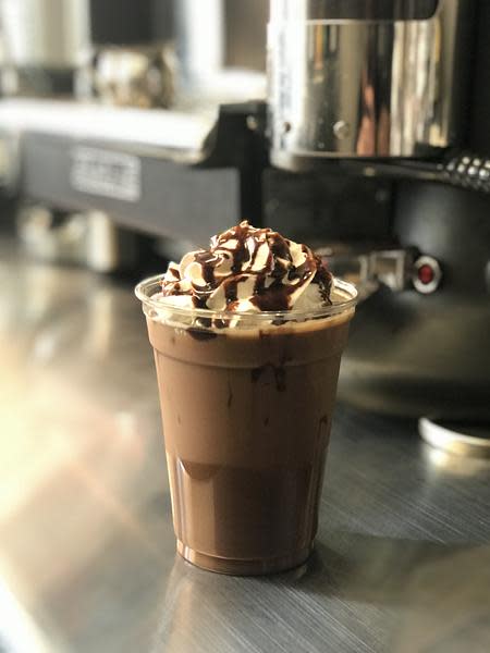 Iced Peppermint Mocha