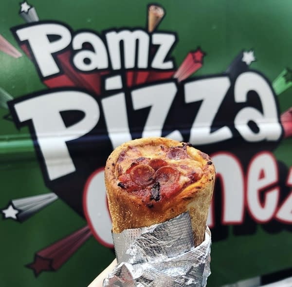 Pepperoni Pizza Cone 