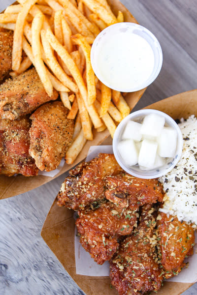 Korean Fried Chicken Wings Combo